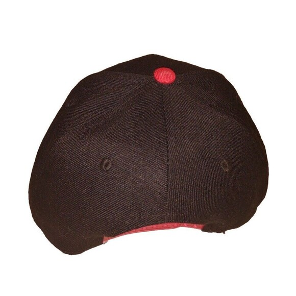 Super Mario Embroidered Mario with Red Brim Fitted Baseball Cap! Lik3 N3w - Picture 3 of 5